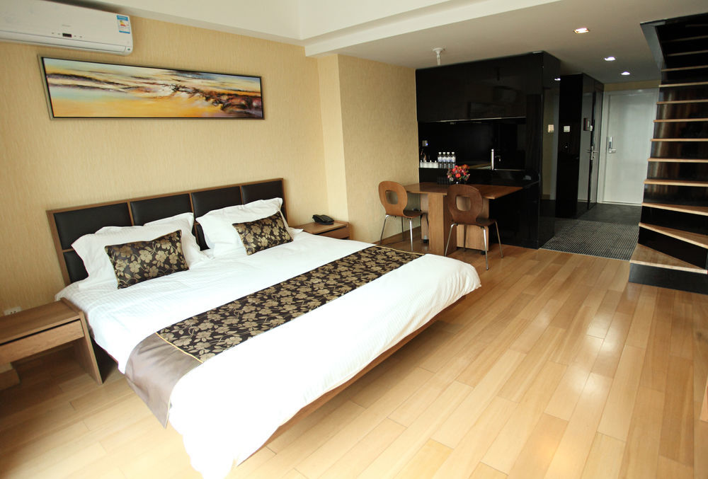 Qingdao Lejiaxuan Boutique Apartment International Convention Center Branch المظهر الخارجي الصورة