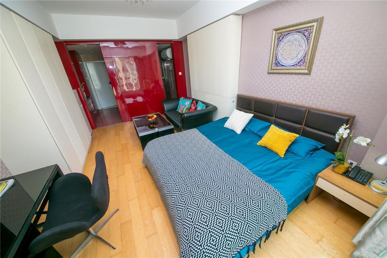 Qingdao Lejiaxuan Boutique Apartment International Convention Center Branch المظهر الخارجي الصورة