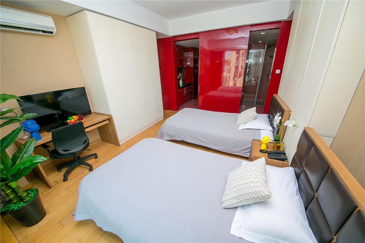 Qingdao Lejiaxuan Boutique Apartment International Convention Center Branch المظهر الخارجي الصورة