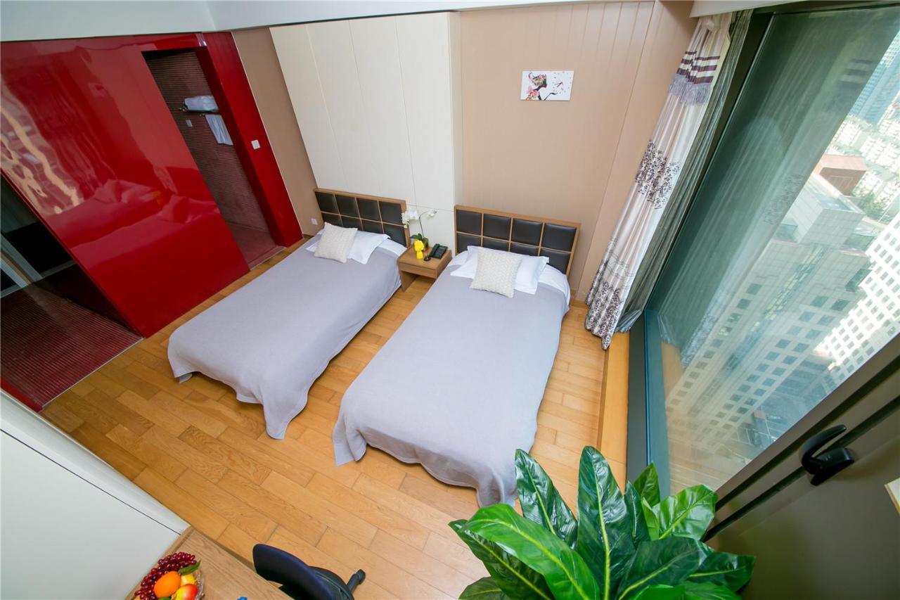 Qingdao Lejiaxuan Boutique Apartment International Convention Center Branch المظهر الخارجي الصورة