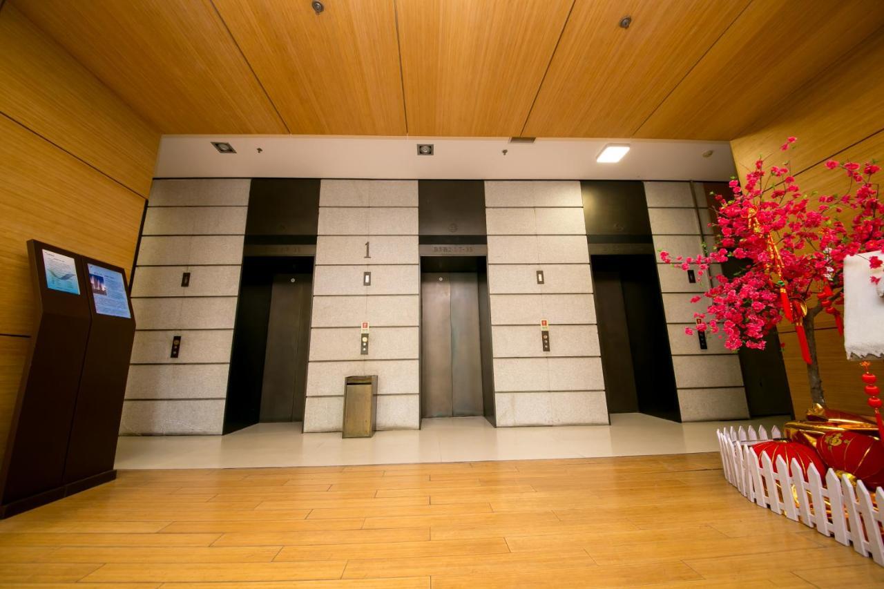 Qingdao Lejiaxuan Boutique Apartment International Convention Center Branch المظهر الخارجي الصورة
