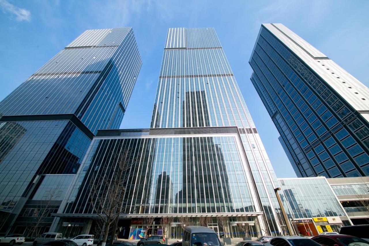 Qingdao Lejiaxuan Boutique Apartment International Convention Center Branch المظهر الخارجي الصورة